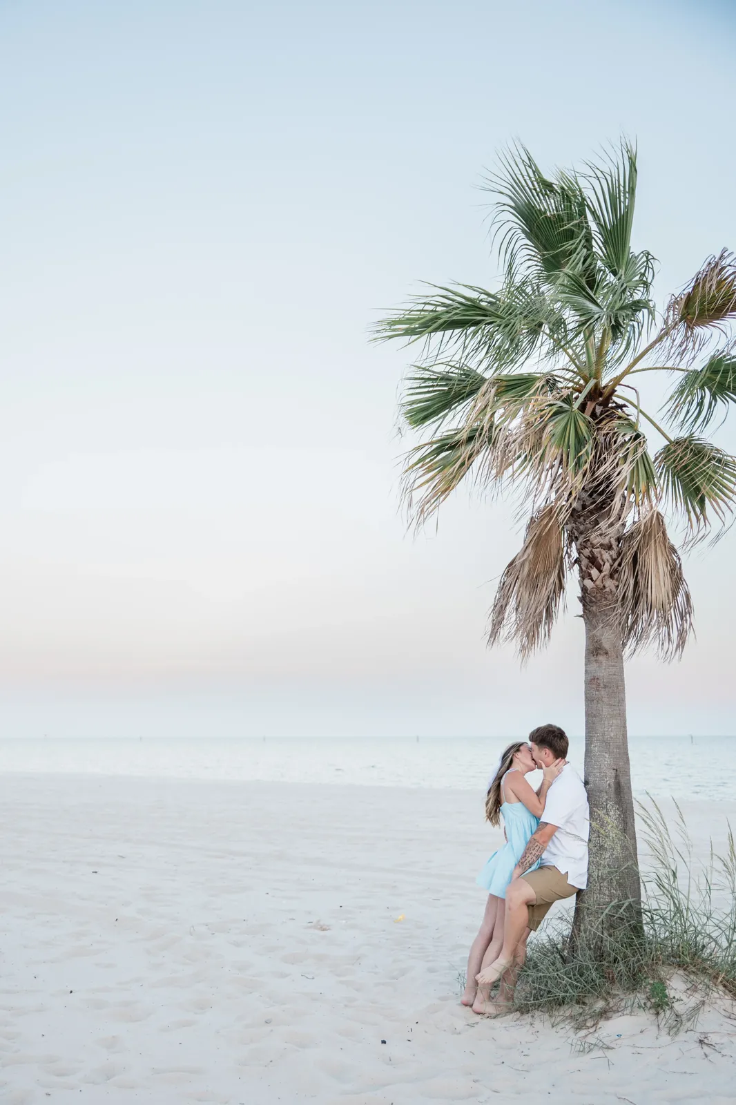 Engagement session outdoors