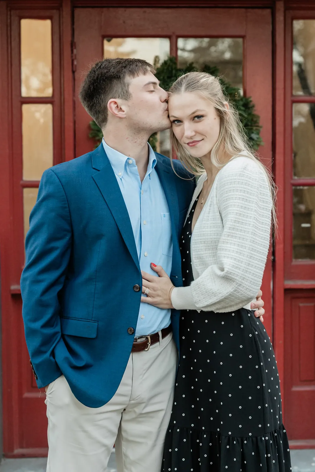 Engagement proposal portrait