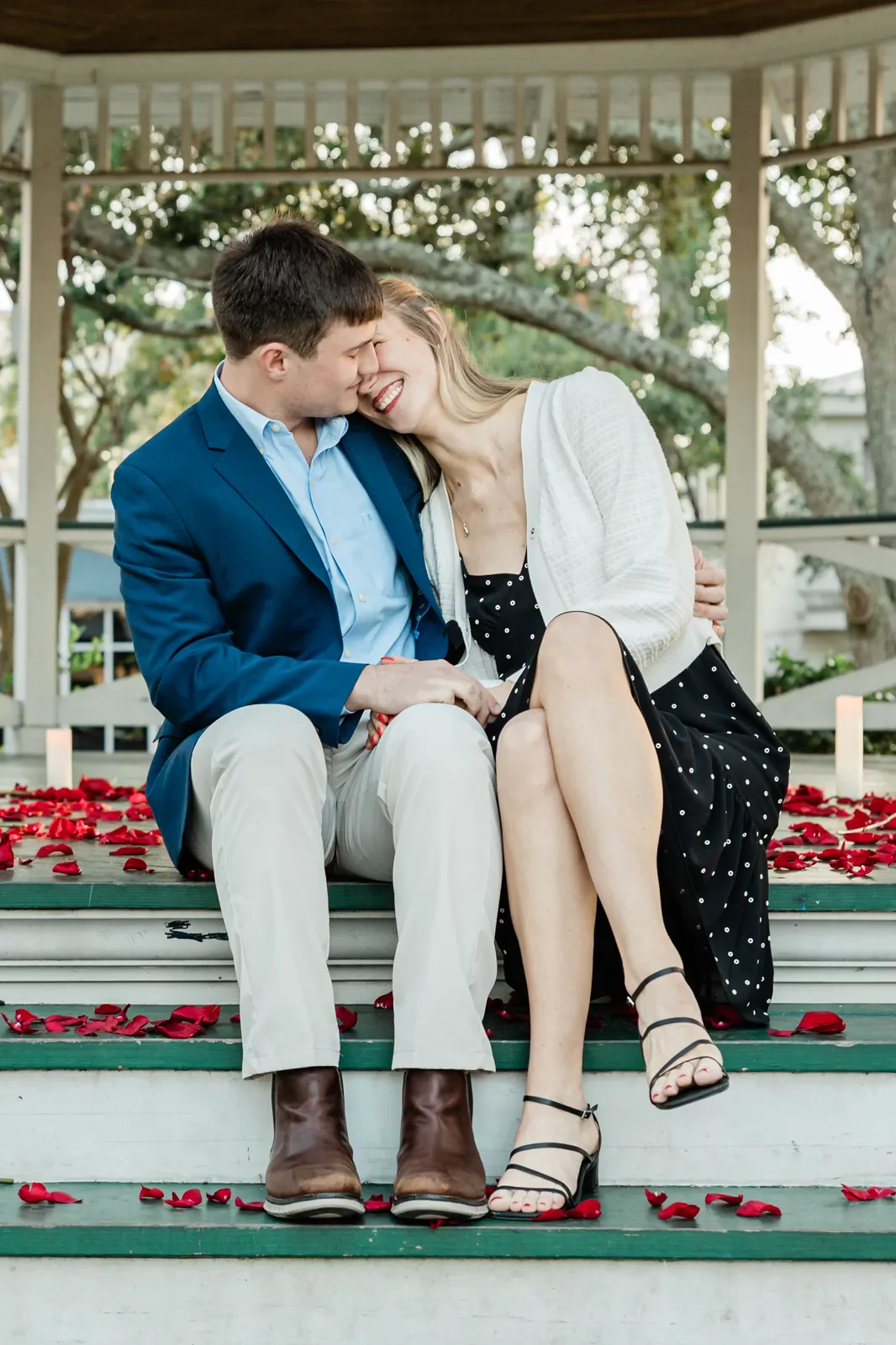 Surprise proposal moment