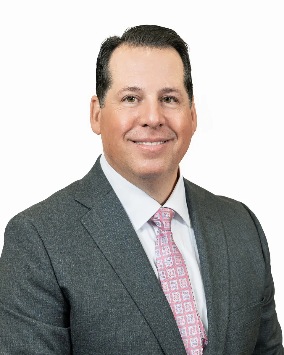 Corporate portrait with clean composition