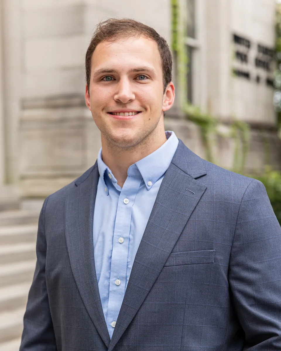 Business portrait with confident pose