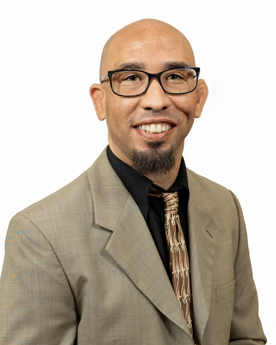 Professional portrait with modern styling