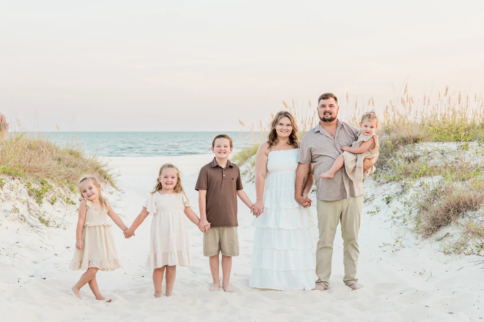 Family session in natural environment