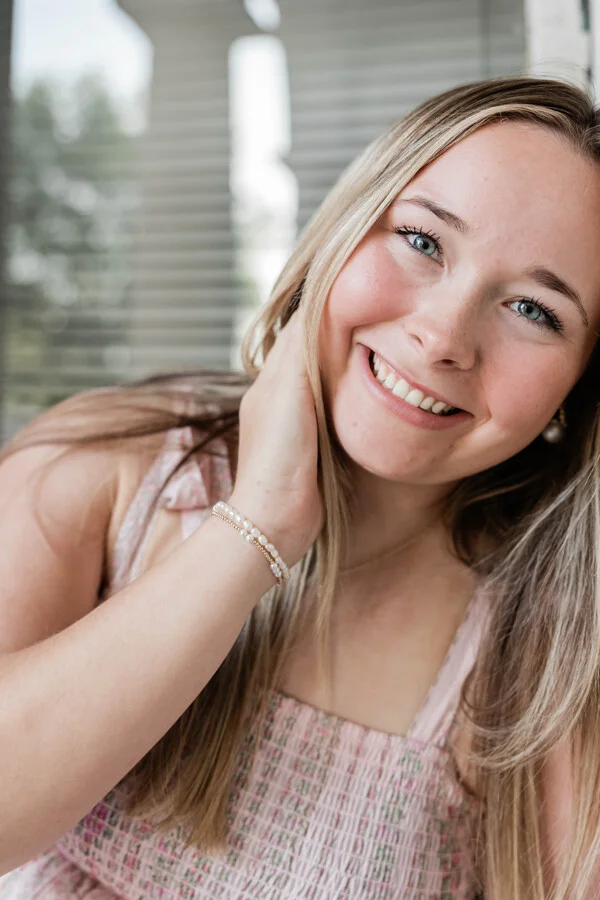 High school senior portrait session
