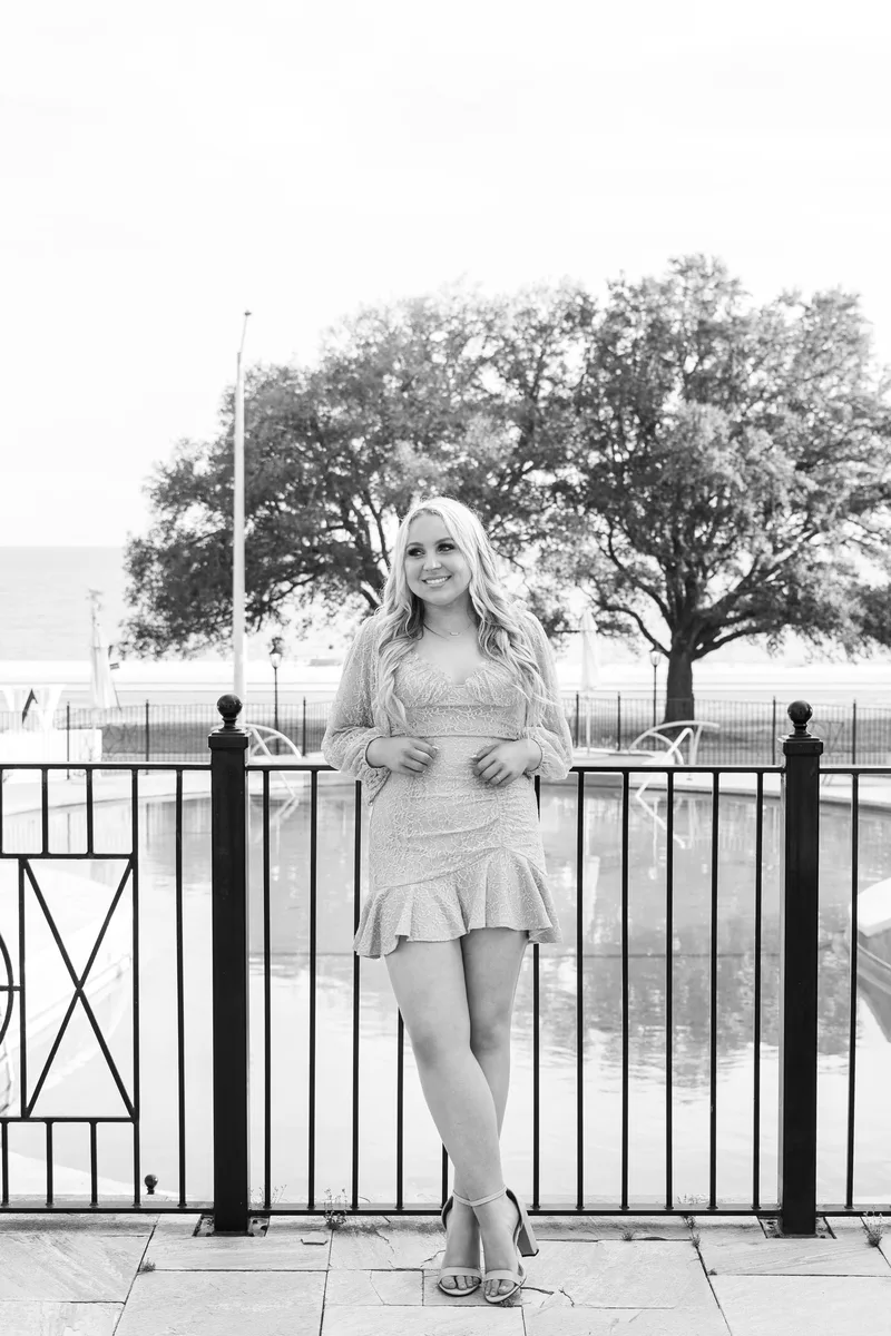 Senior portrait on location