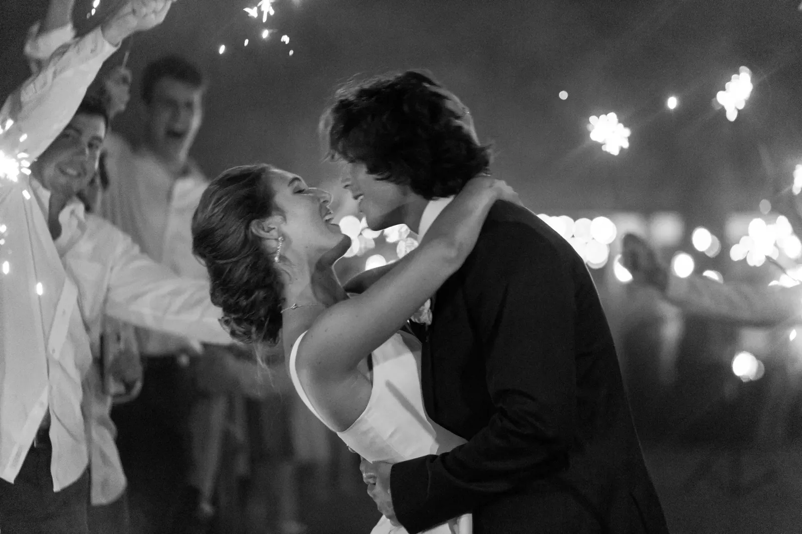 Joyful wedding celebration