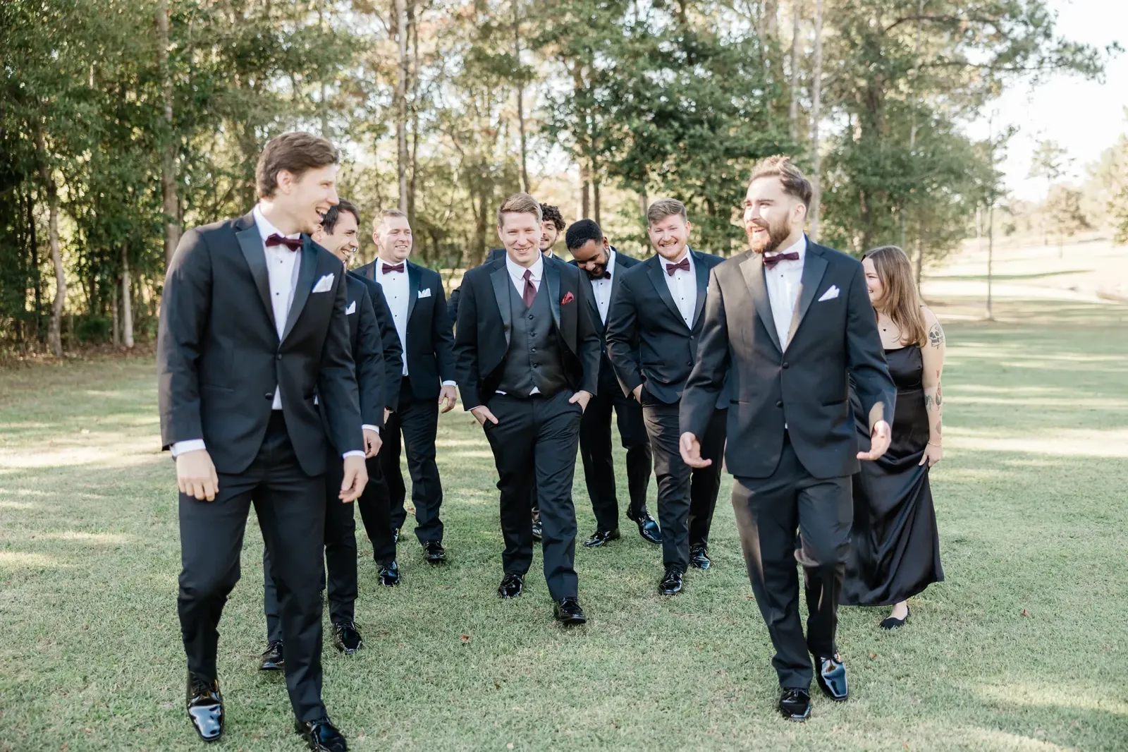 Wedding celebration with sparklers